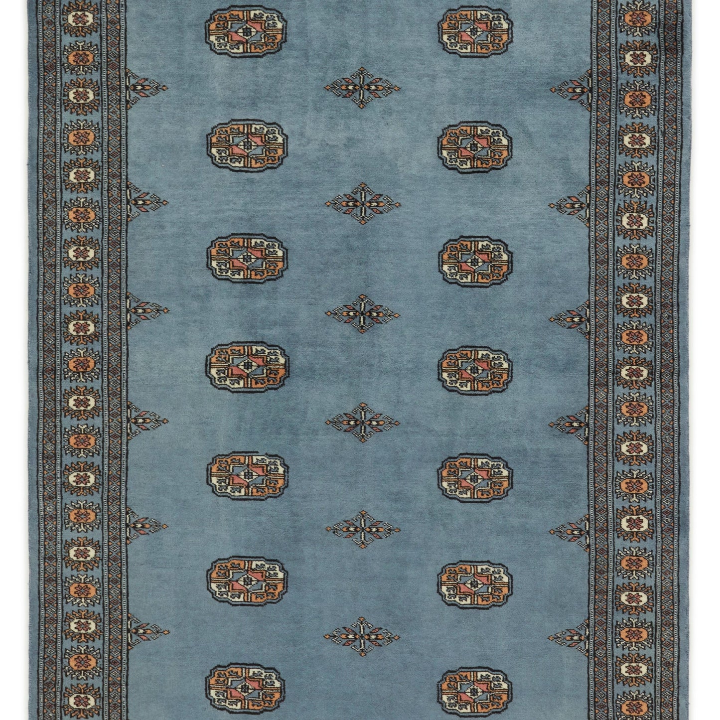 Ægte Pakistansk tæppe - 138 x 210 cm