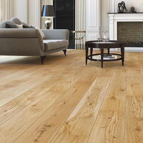 Eg Plank Various, børstet natur matlak