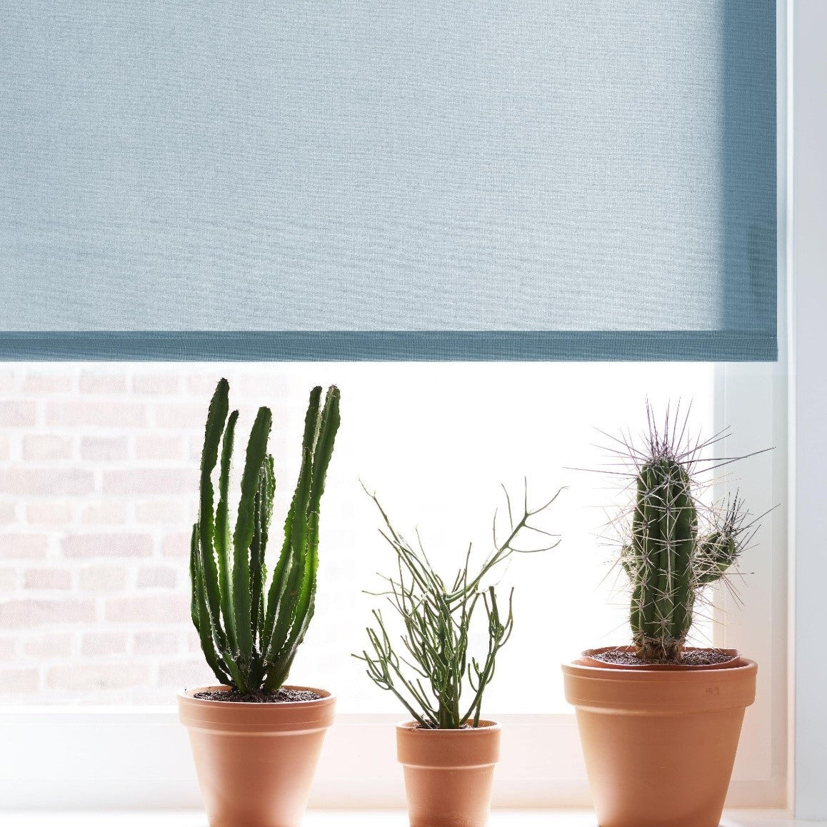 Prisforslag Rullegardin Light Blue 100x200cm