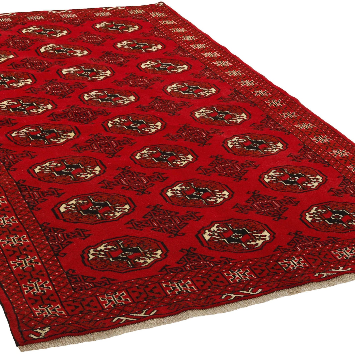 Ægte pakistansk tæppe - 233x189 cm-Egulve-Egulve