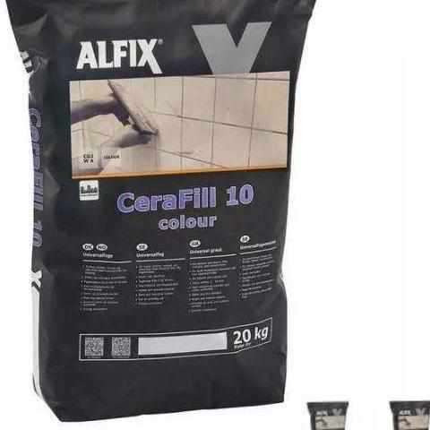 Alfix Cerafill 10 20 kg-Alfix-Sortgrå-Egulve