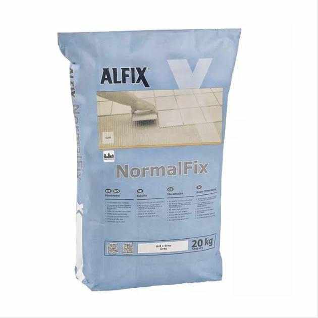 Alfix Fliseklæb Normalfix Grå 20kg-Alfix-Egulve