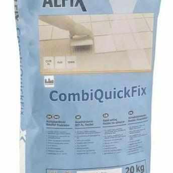 Alfix Kombifliseklæber CombiQuickfix Grå hurtighærdende 20 kg-Alfix-Egulve