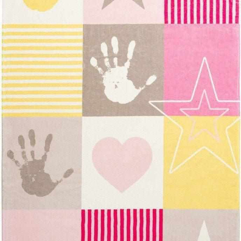 Kids multi tæppe 120x170 cm-Egulve-kidsstarpink411-Egulve