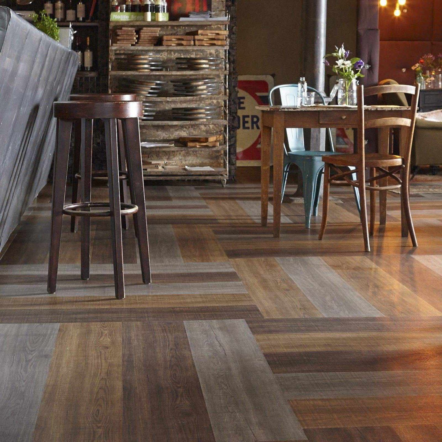 Tarkett Looselay vinylfliser i trælook-Vinylgulv-Tarkett-christmas-pine-brown-Egulve