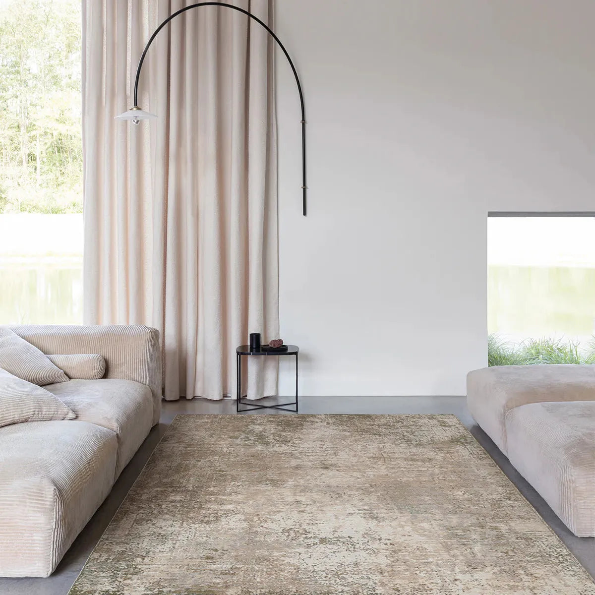 Manilla - Beige moss