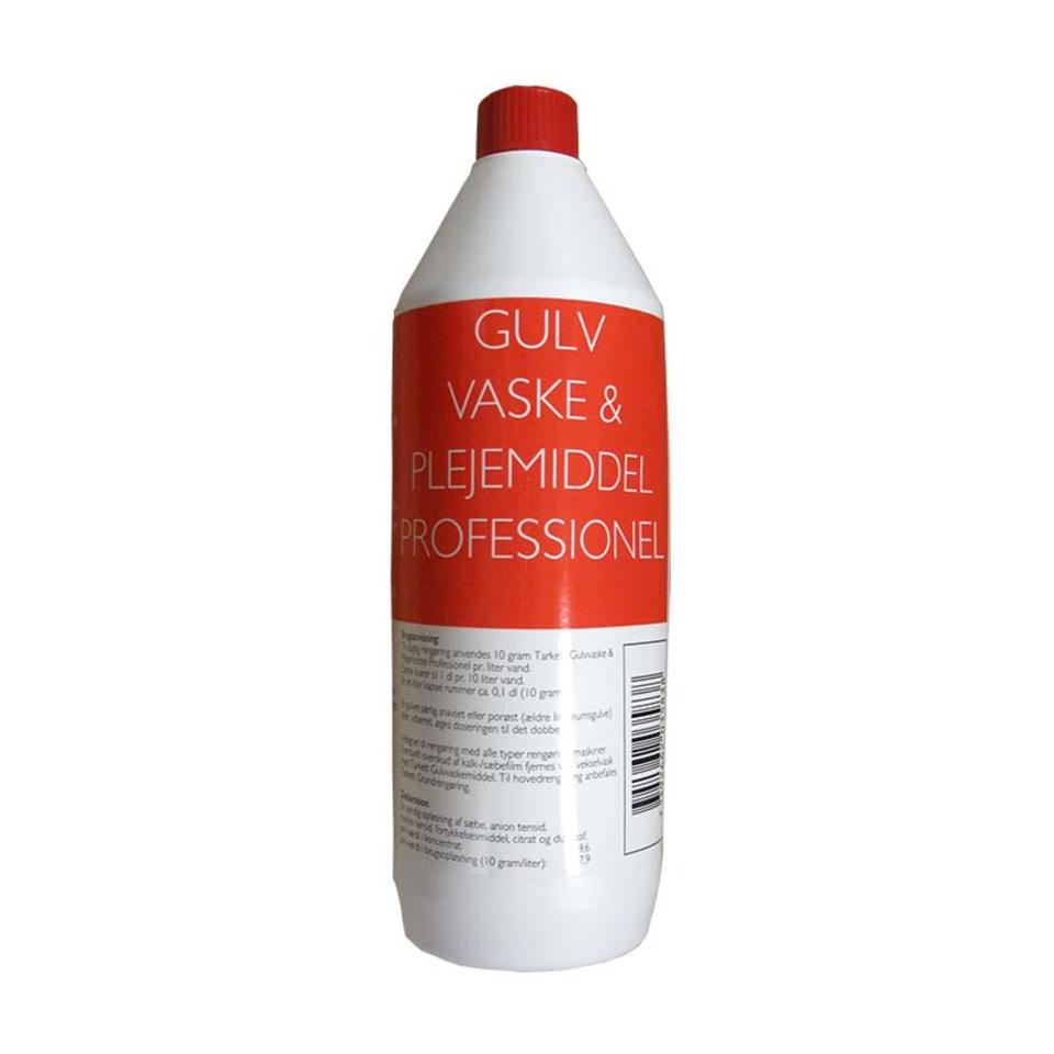Rød Tarkett professionel vaskemiddel 1 liter