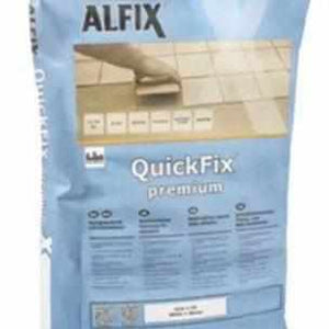 Alfix QuickFix premium hurtighærdende naturstensklæber 20 kg-Alfix-Egulve